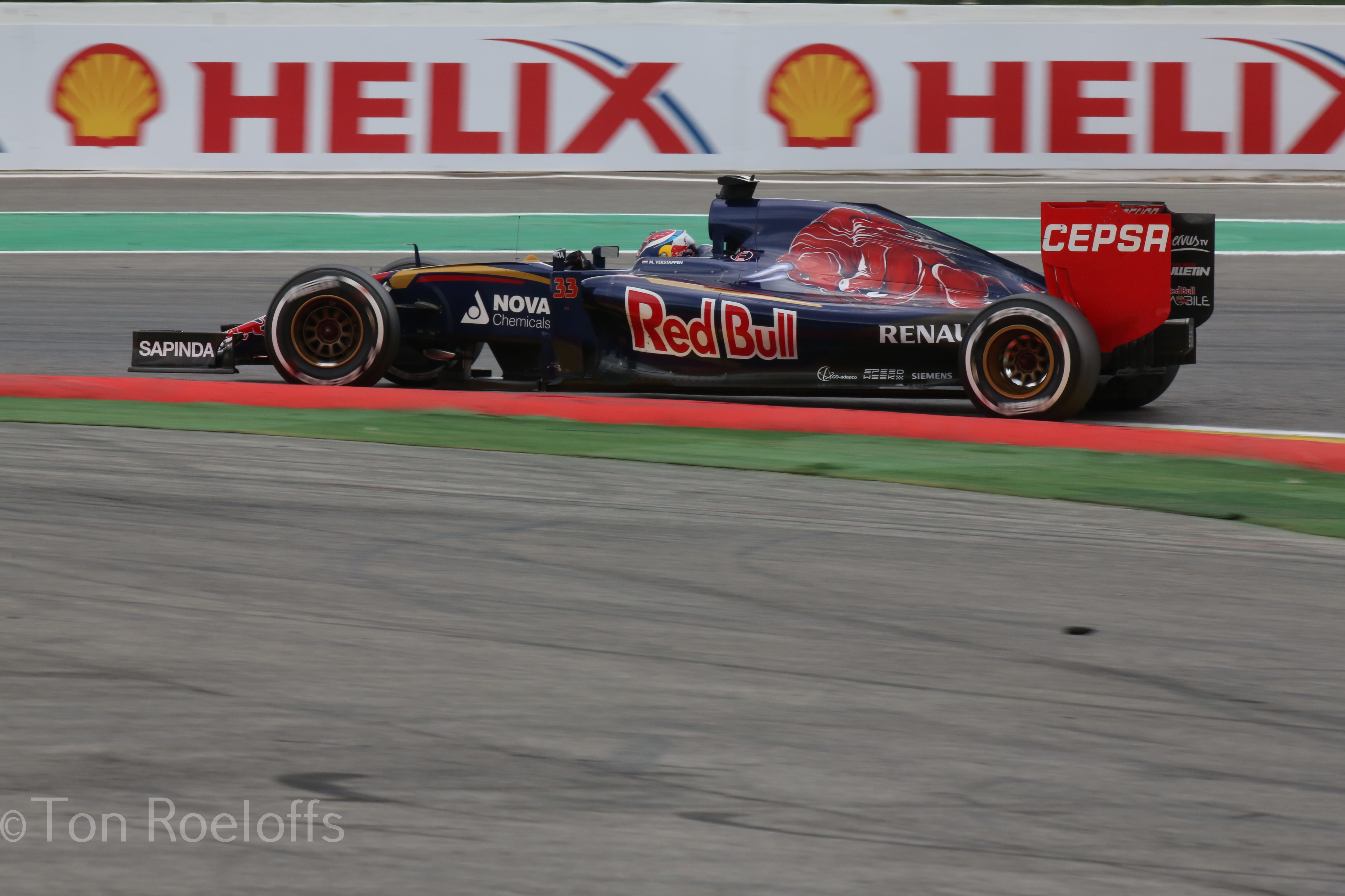 Vettel verremt zich
